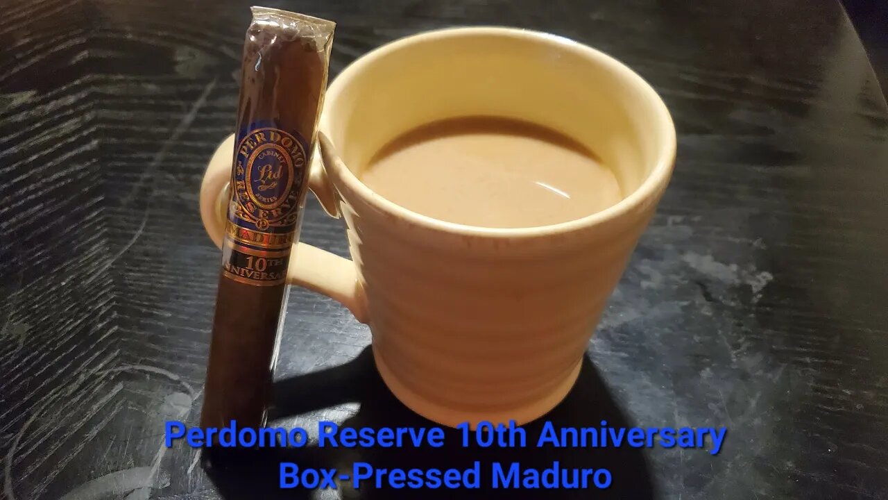 Perdomo Reserve 10th Anniversary Box-Pressed Maduro cigar review