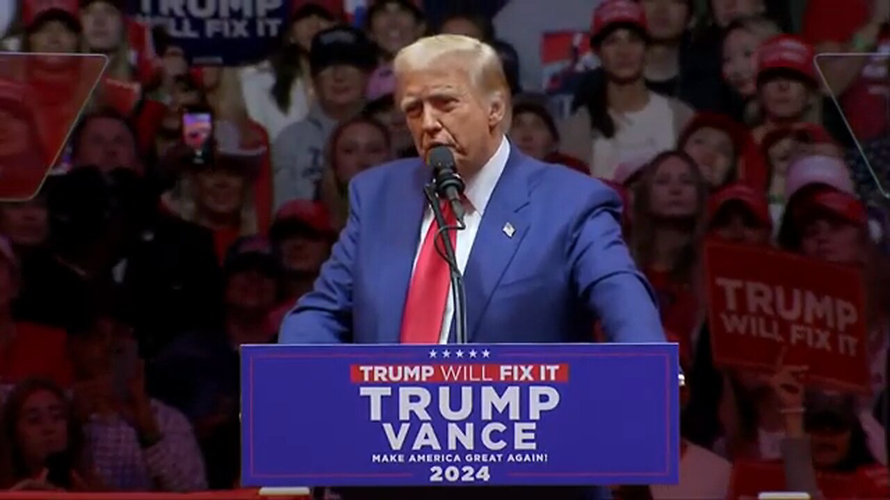 🇺🇸 PRESIDENT TRUMP🎺= MADISON SQUARE GARDEN RALLY