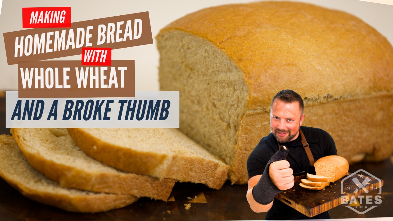 Perfect Homemade bread recipe | So easy I made it with a broken thumb