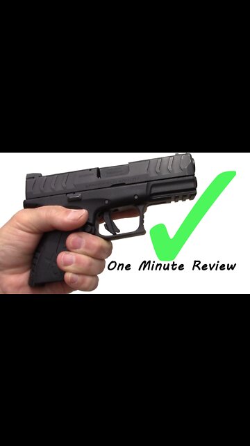 Springfield Armory XDM Compact 10mm AmbGun Minuteman Review #shorts