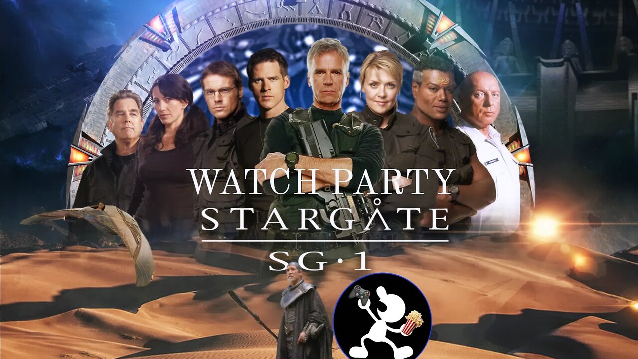 Stargate SG1 (S3 E21-22) & Season 2 Bonus Features | 🍿Watch Party🎬