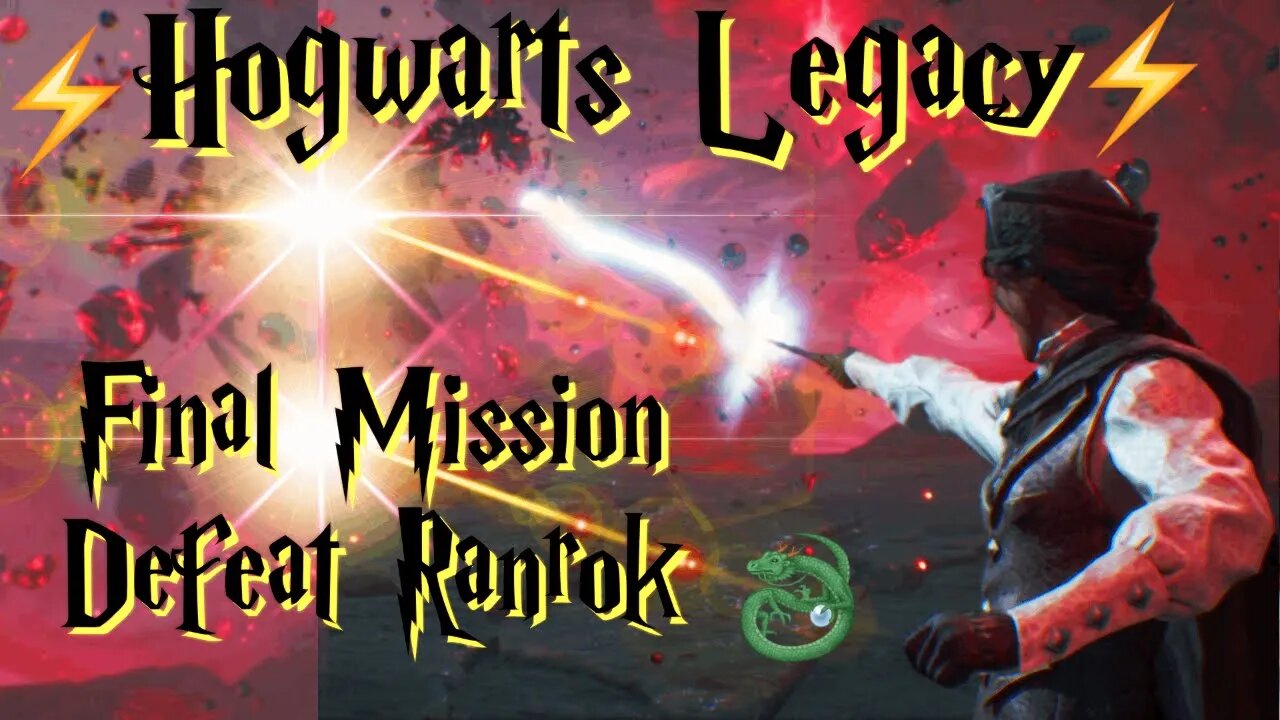 🪄Hogwarts Legacy || Final Mission: Defeat Ranrok|| 4K PC Gameplay || NO COMMENTARY- FINAL CUTSCENES
