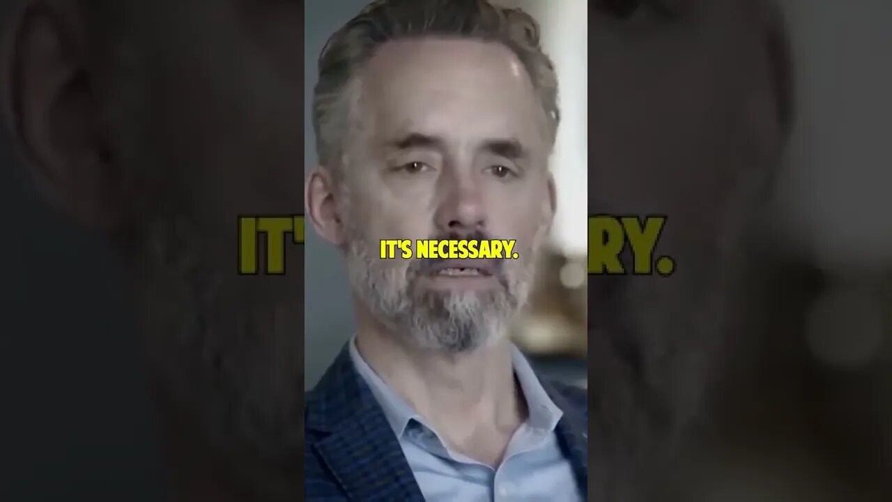 Being a MAN is Necessary : Jordan Peterson