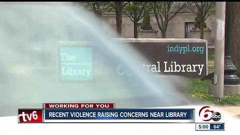 Police presence will be increased around the American Legion Mall in downtown Indianapolis