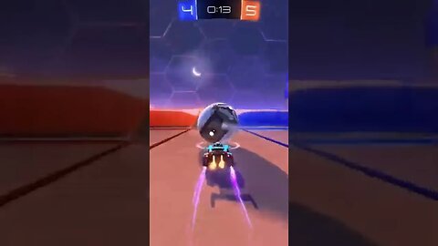 10 SECONDS LEFT AND I HIT THIS😱 #rocketleague #shorts
