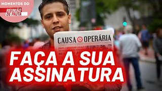 Divulgação do Jornal Causa Operária | Momentos do Reunião de Pauta