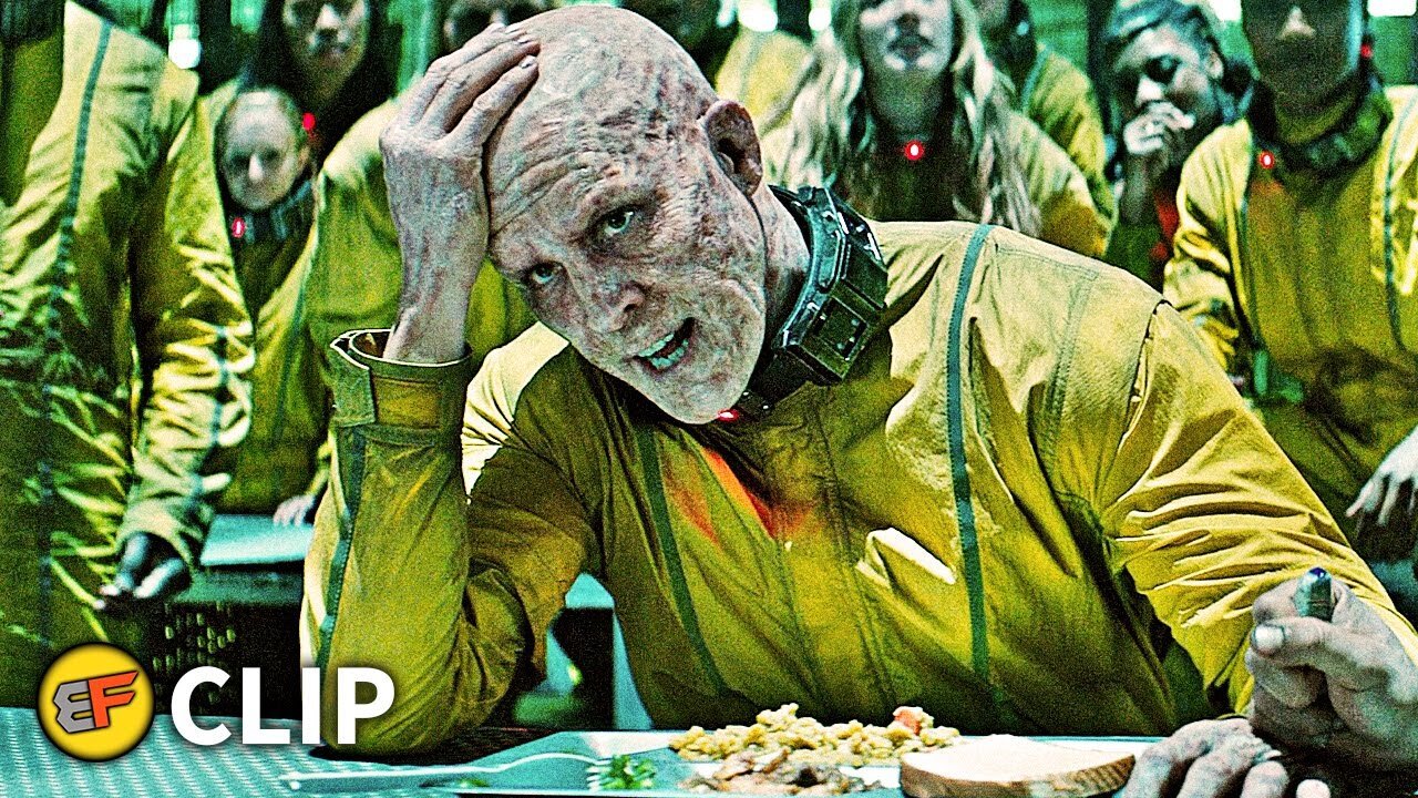 Deadpool "White Wade Wilson" - Prison Canteen Scene | Deadpool 2 (2024) Movie Clip HD 4K