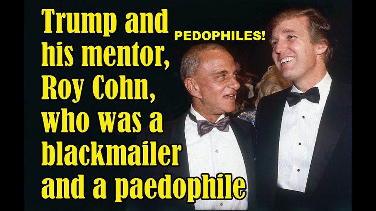 Pedophile Psyop Donald Trump Also Exposed as the Pedophile Child Rapist DAD!