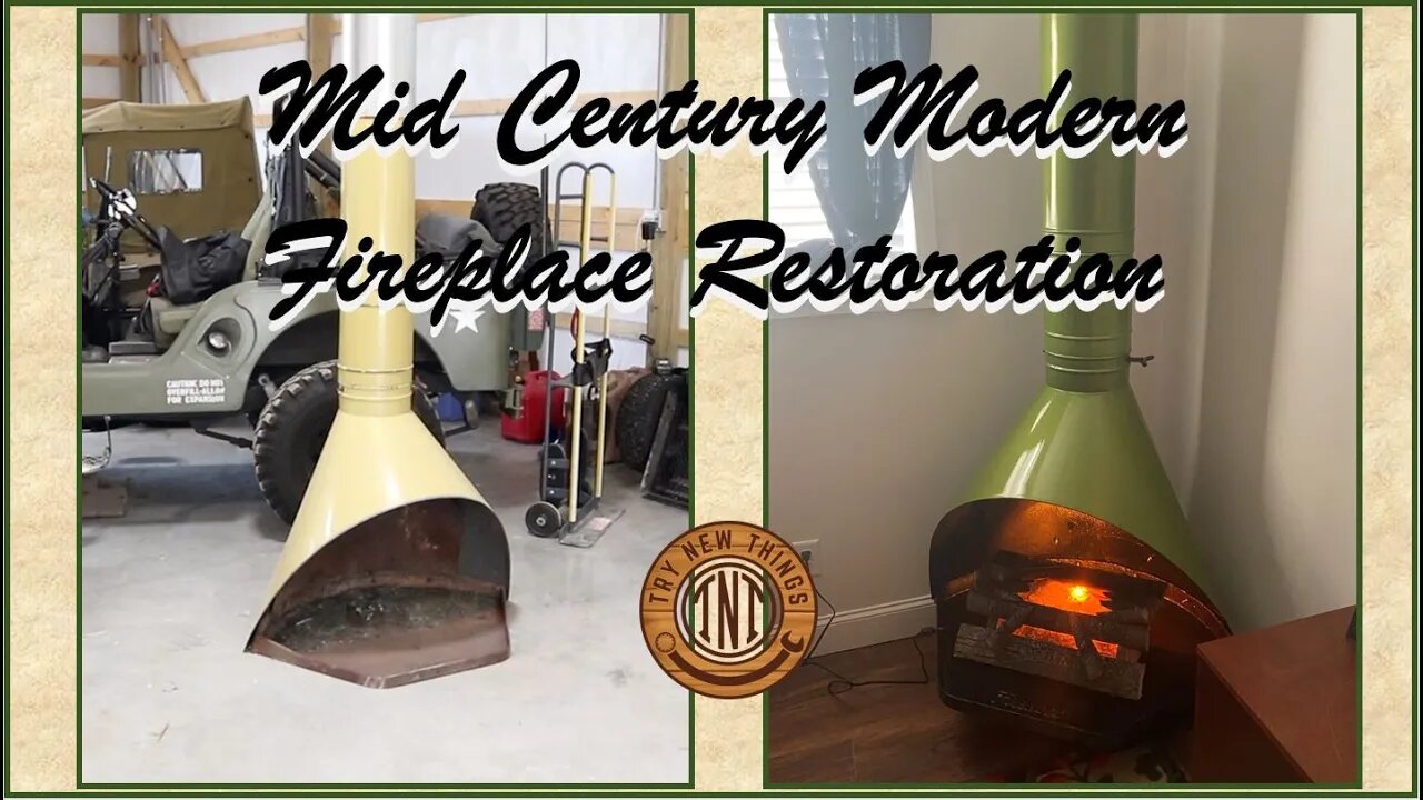 TNT #112: Mid Century Modern Fireplace / Firehood Restoration