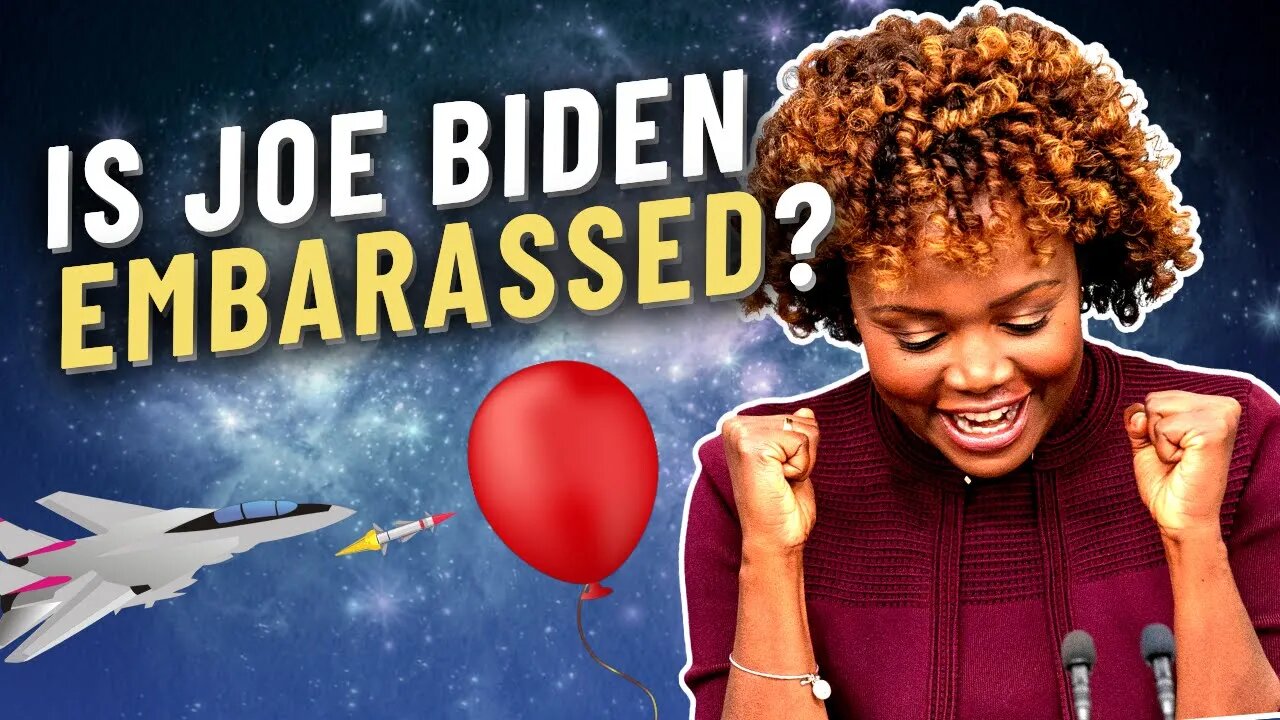 "Is he embarrassed by that?!" Reporter challenges Joe Biden's handling of UFOs