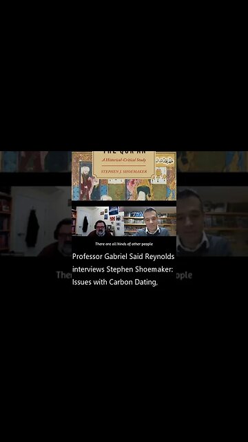 Gabriel Said Reynolds and Stephen Shoemaker. Creating the Quran 01 #shorts