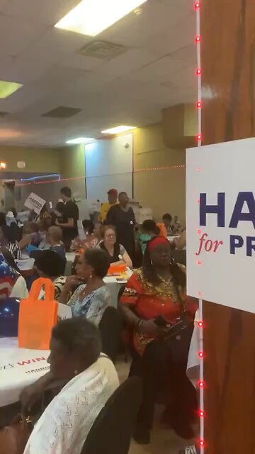 Kamala has a total number of 68 people show up to her rally in Pennsylvania