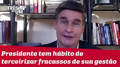 Fábio Piperno: Bolsonaro não ter se vacinado diz muito sobre o que pensa da pandemia