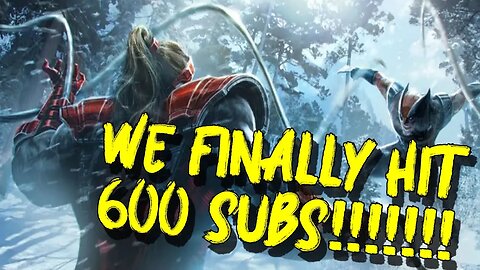 600 SUBS CELEBRATION!!!!!!!!