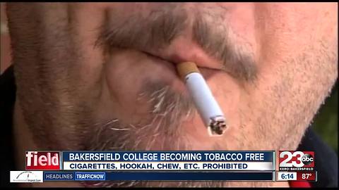 Bakersfield College becoming tobacco free campus
