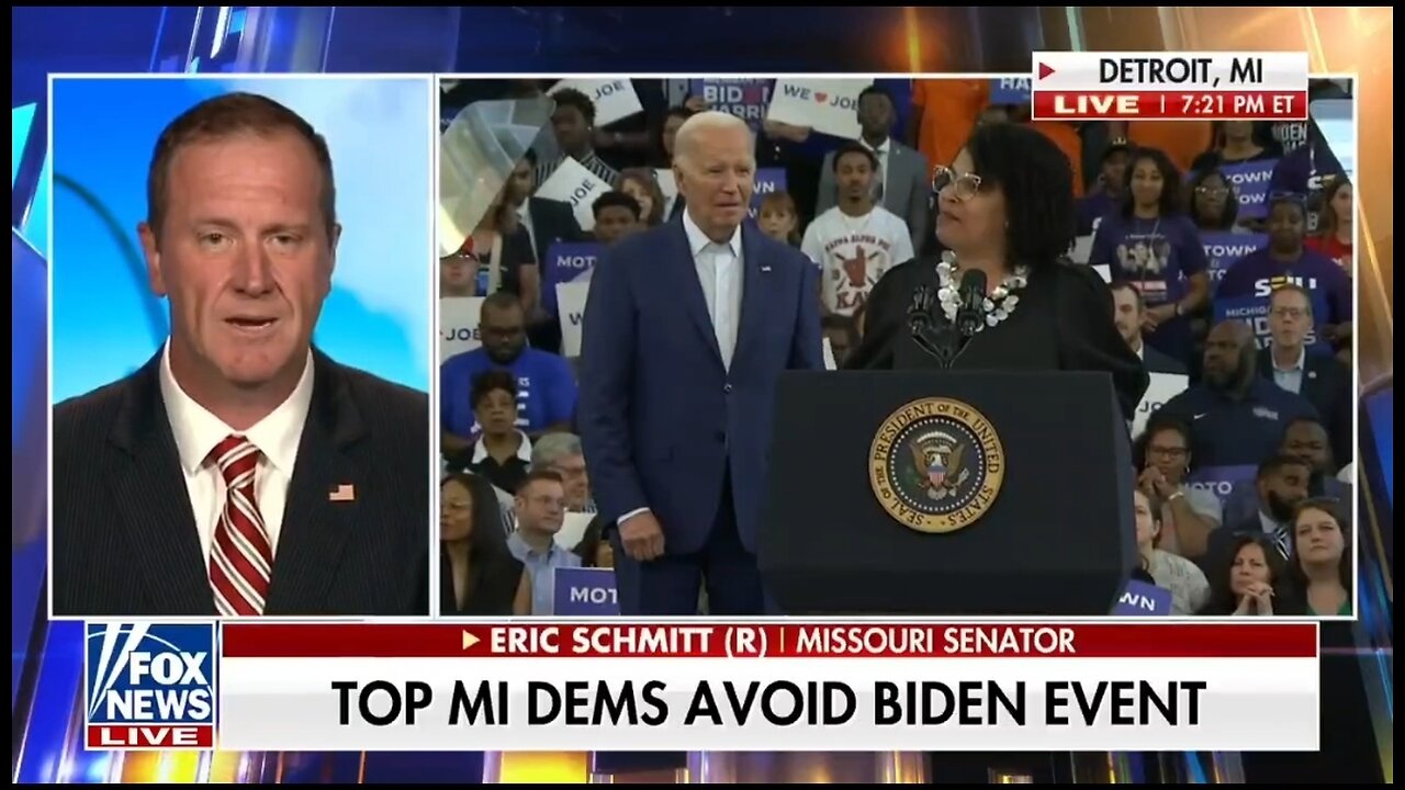 Rep Eric Schmitt: Dems Are Running From This Sinking Ship