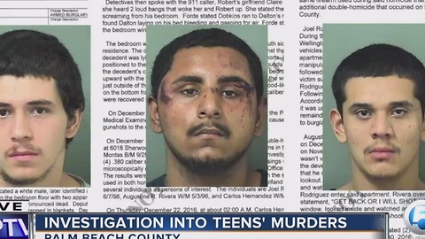Investigation into teen's murders