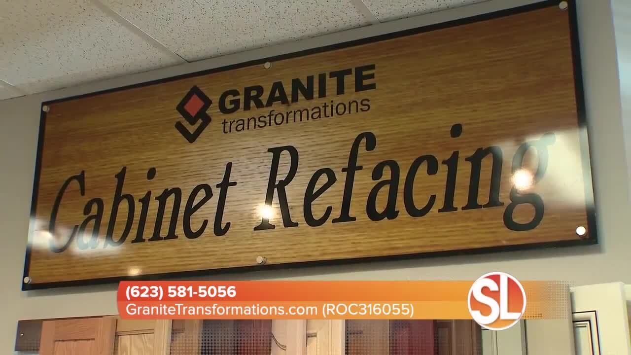 WOW! Check out this brand-new kitchen remodel from Granite Transformations of North Phoenix