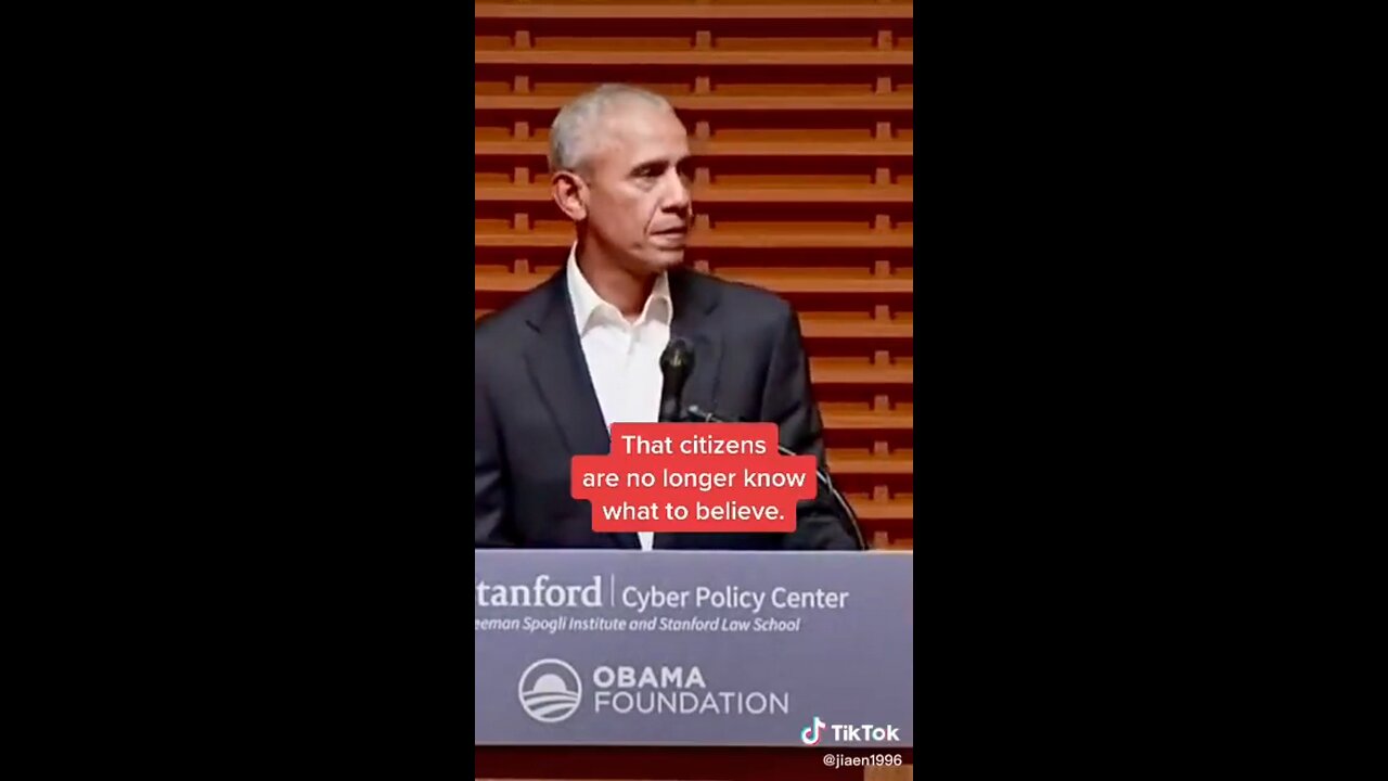 Barack Obama explains the dark art of societal and regime change through informational warfare