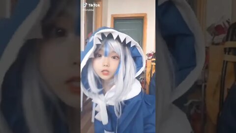 Gura Cosplay Tik Tok