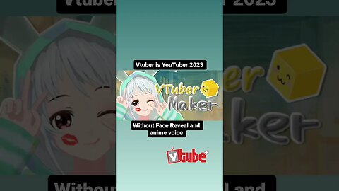 VTUBER IS NEW YOUTUBER 2023 START NOT SHOWING FACE SO DIDNT KNOW THAT MAN OR WOMAN :D