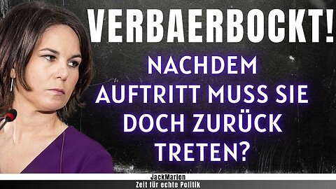 Frau Baerbock glaubt, ihr seid nicht schlau genug, das zu verstehen!