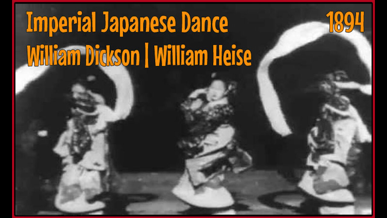 Imperial Japanese Dance - 1894