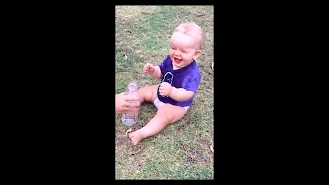 Don't Try To Laugh 😄 #Funny Baby Child Smiles