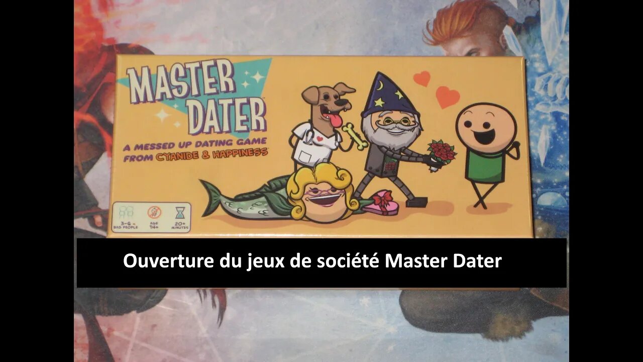 #boardgames Ouverture du jeux de société Master Dater #cyanideandhappiness