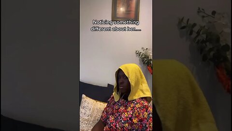 When I noticed something on my girl 🤔