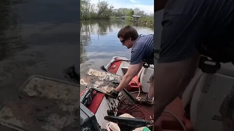 Astonishing Magnet Fishing Finds Caught On Camera! #shorts #magnetfishing