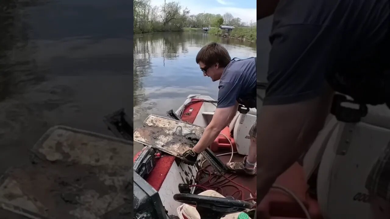 Astonishing Magnet Fishing Finds Caught On Camera! #shorts #magnetfishing