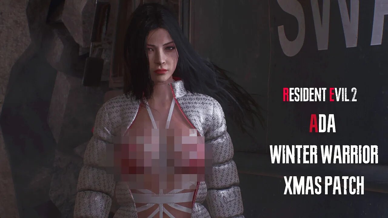 Resident Evil 2 Remake Ada Winter Warrior Xmas Patch outfit