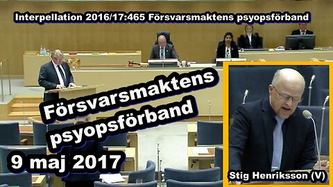 Försvarsmaktens PsyOps Förband i Aktion