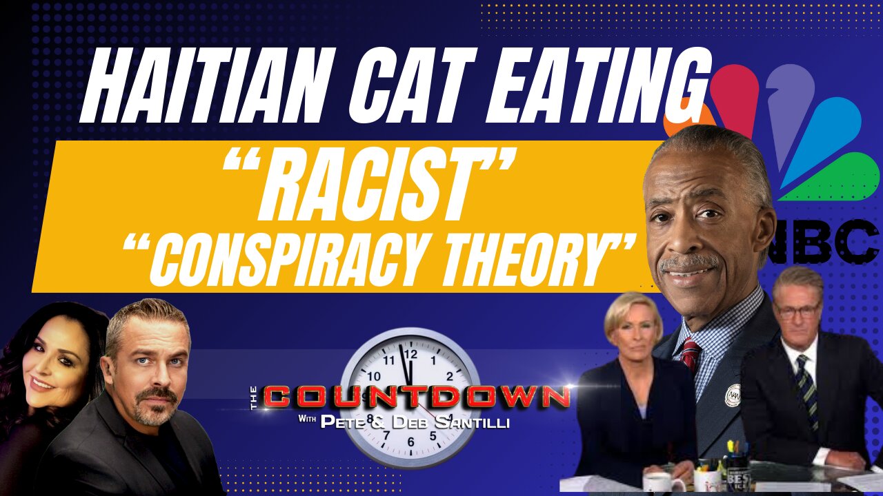 MSNBC: Haitian Cat Story “RACIST” Conspiracy Theory [The Pete Santilli Show #4221-8AM]