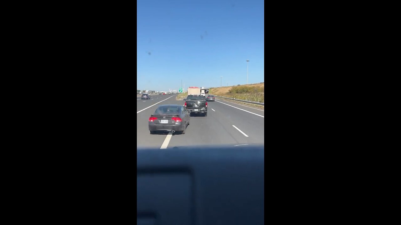 Dangerous Driver On Highway 401