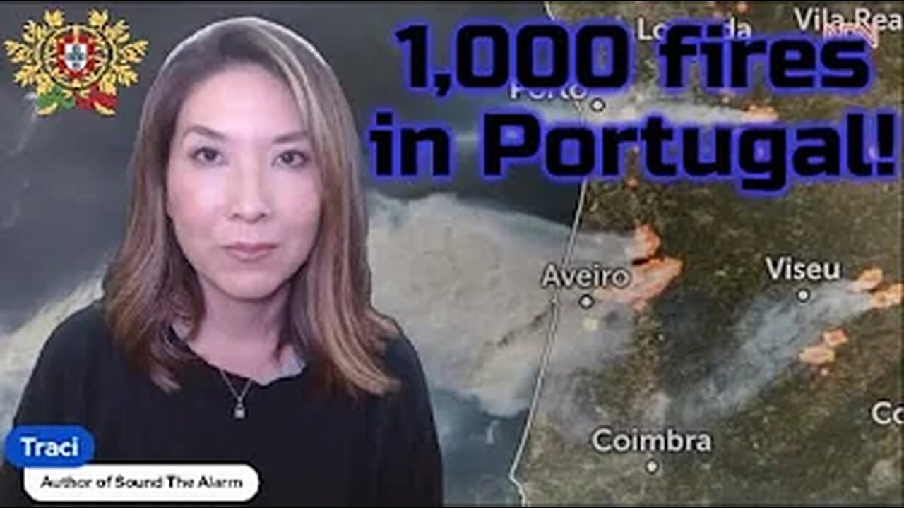 Over 1,000 fires in Portugal burn 330,000 acres!