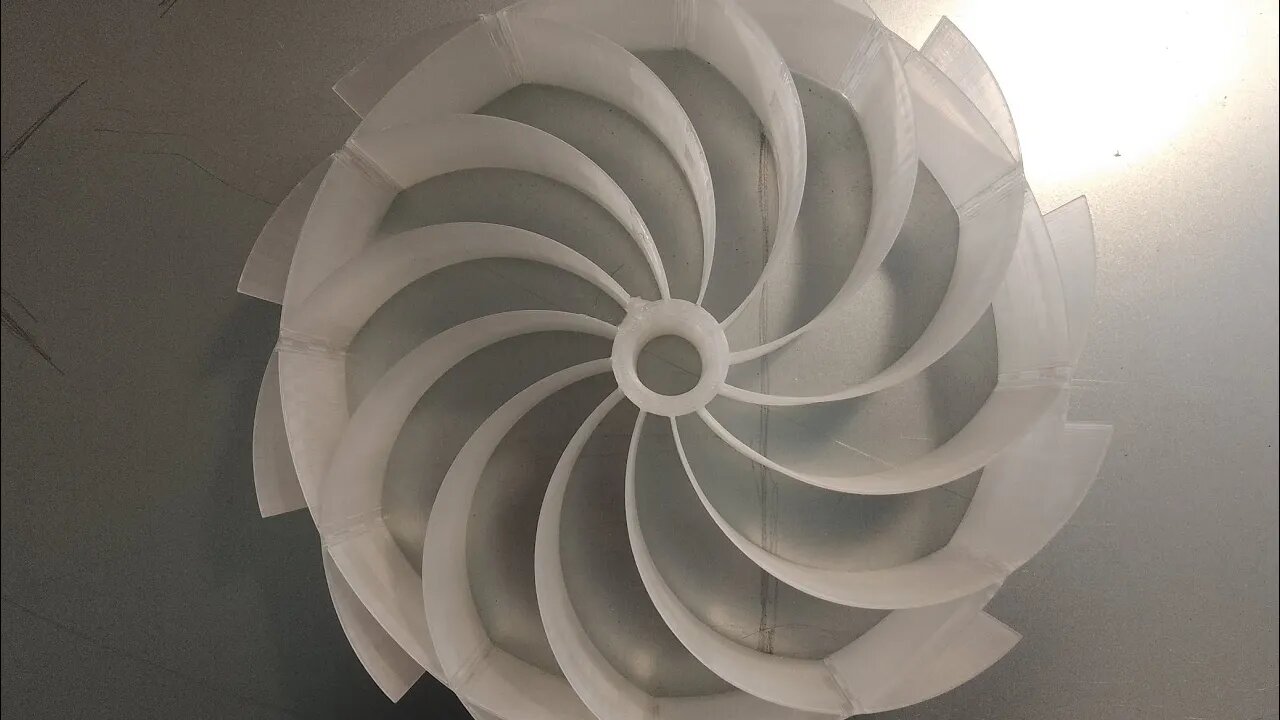 Wheel Rolling (Spiral Flex Turbine Wheel)