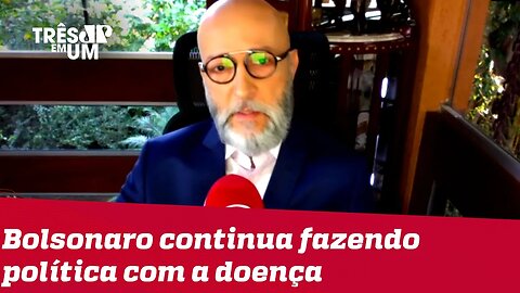 Bolsonaro volta a exibir os sintomas da patologia do negacionismo - #JosiasdeSouza