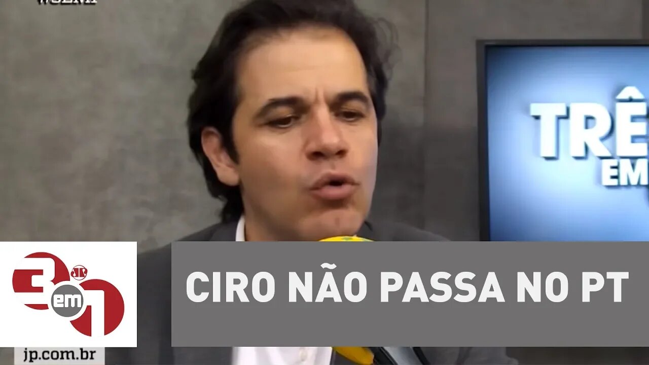 Gleisi: Ciro não passa no PT 'nem com reza brava'