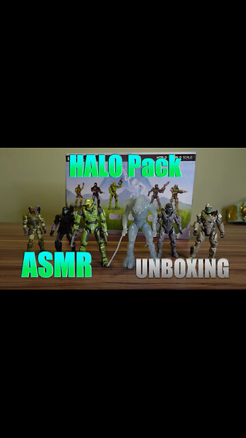 ASMR Unboxing Shorts: Halo Big Shot Battle Pack