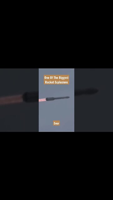 Biggest Rocket Explosion #explosion #rocket