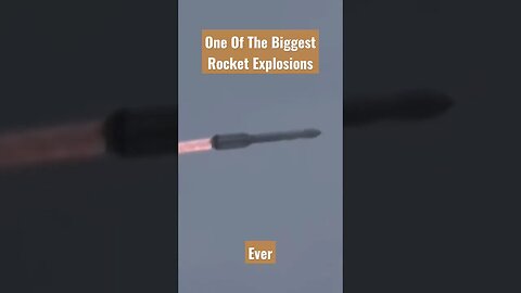 Biggest Rocket Explosion #explosion #rocket