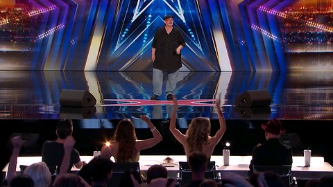 Richard Goodall Receives The GOLDEN BUZZER For "Don't Stop Believin'" | Auditions | AGT 2024