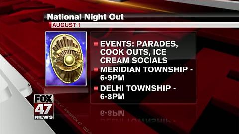 National Night Out events around Mid-Michigan