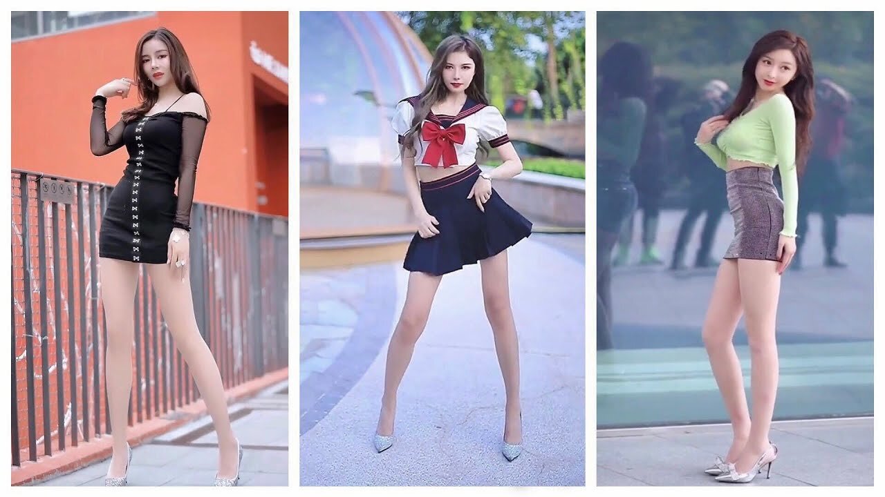 Mejores Street Fashion Tik Tok 2022 | Hottest Chinese Girls Street Fashion Style 2022