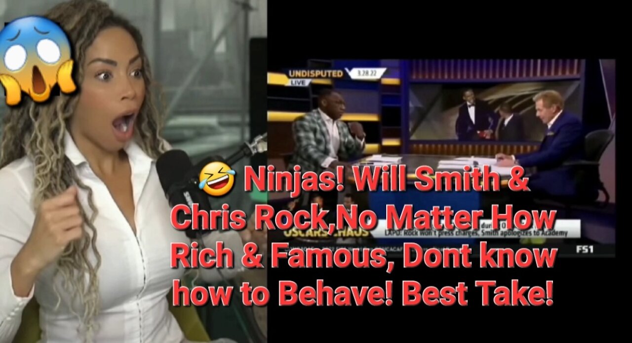 🤣 Ninjas! Will Smith & Chris Rock,No Matter How Rich & Famous, Dont know how to Behave! Best Take!