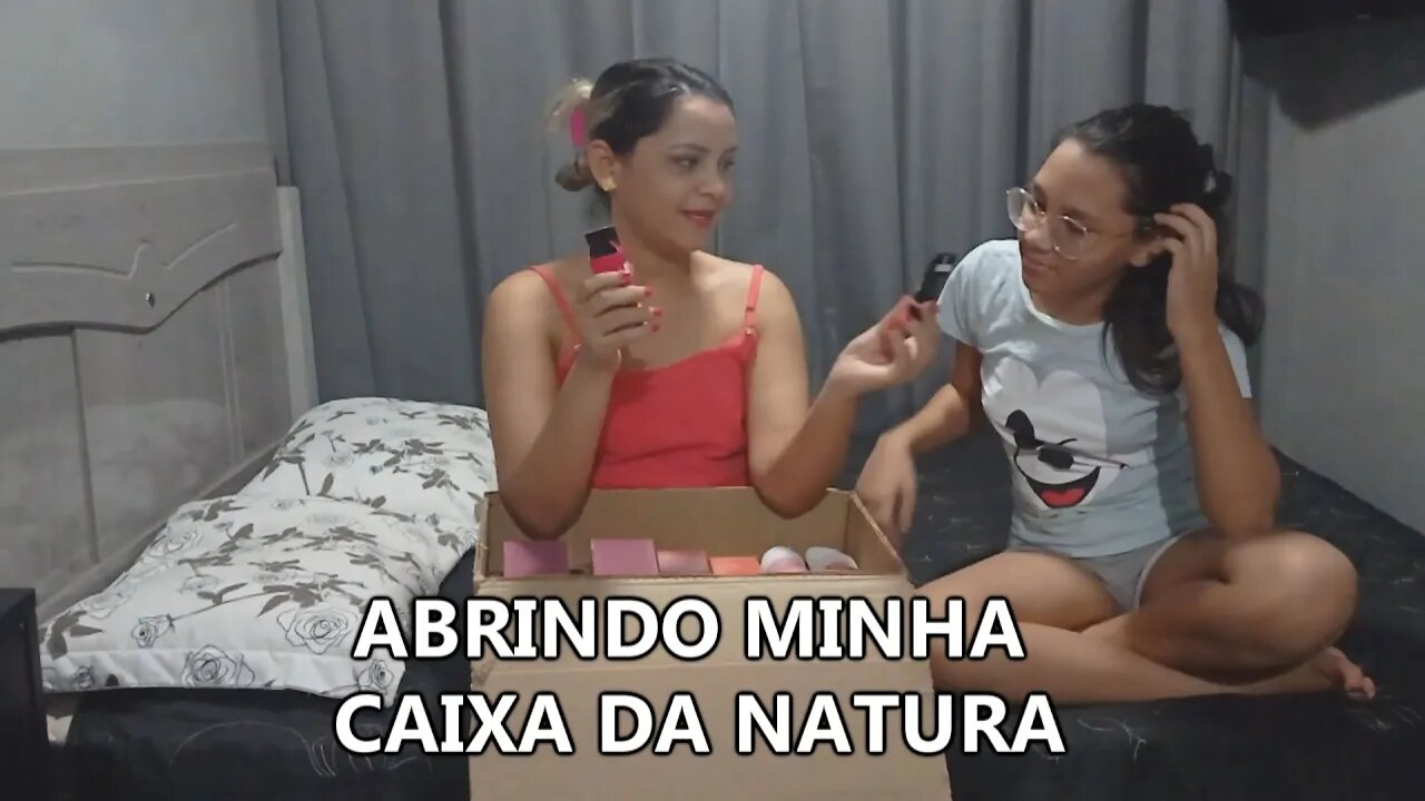 Abrindo Minha Caixa da Natura