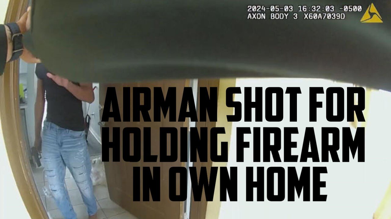 Airman Shot for Holding Firearm in Own Home