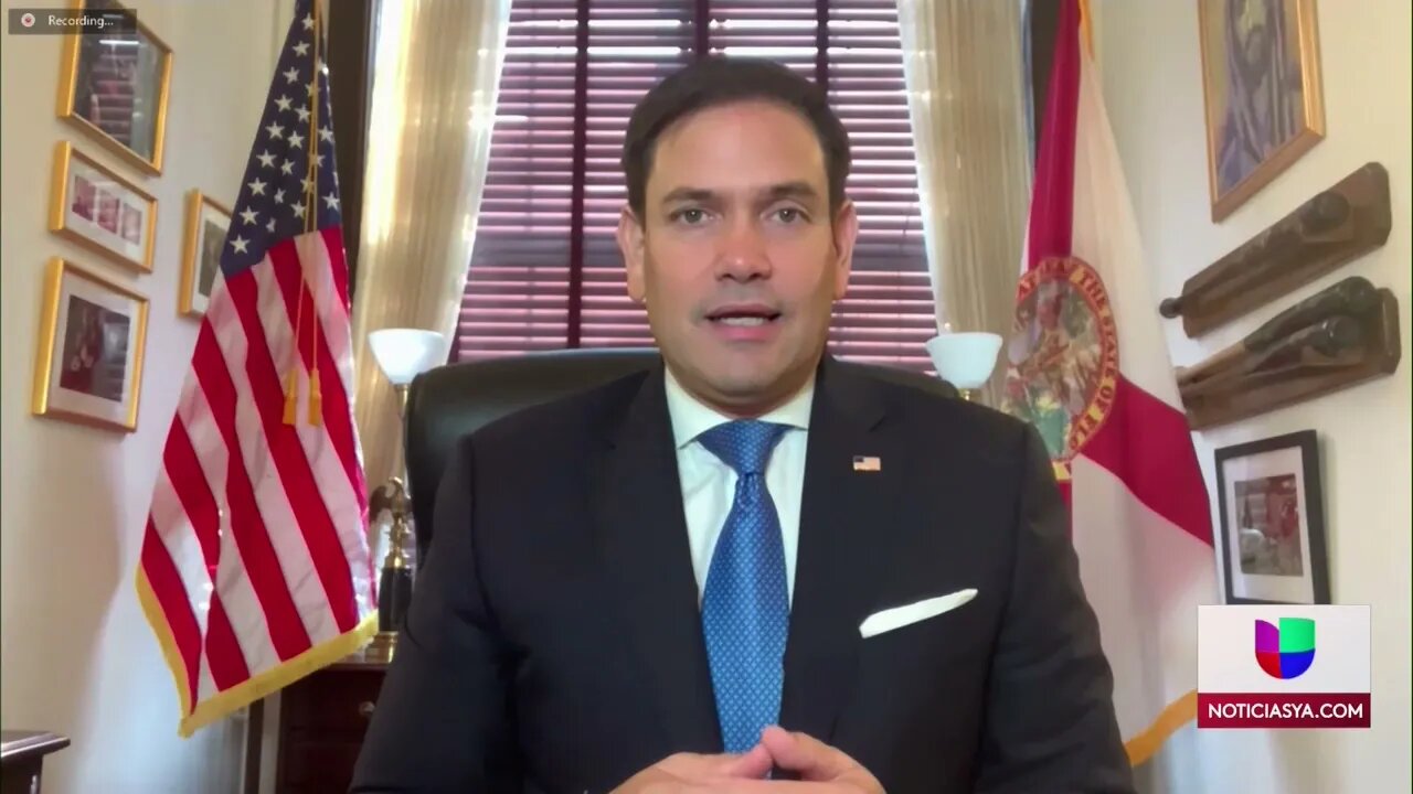 Rubio habla con Univisión sobre el uso de máscaras y debate entre el gobernador y juntas escolares